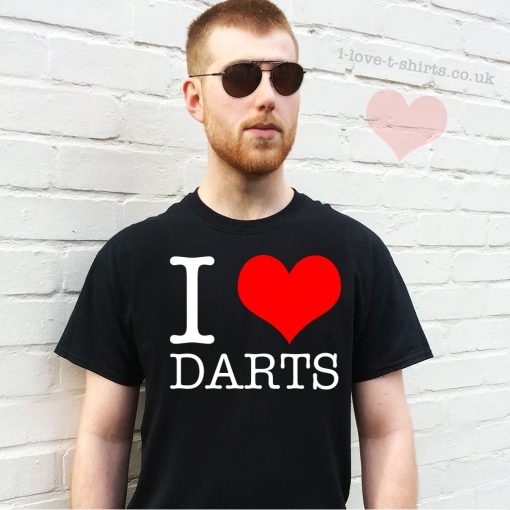 I Love Darts T-shirt