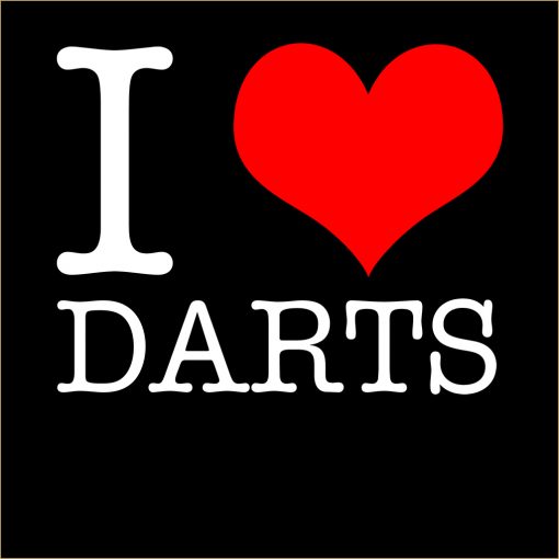 I Love Darts T-shirt